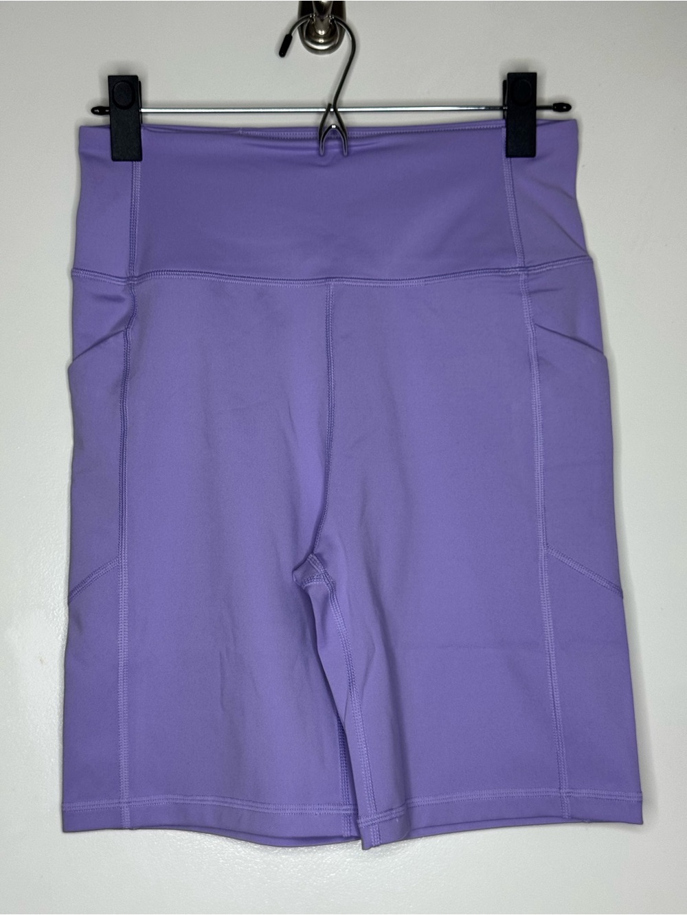 Figs LavenderDre High-Waist Women’s Bike Shorts - Size M